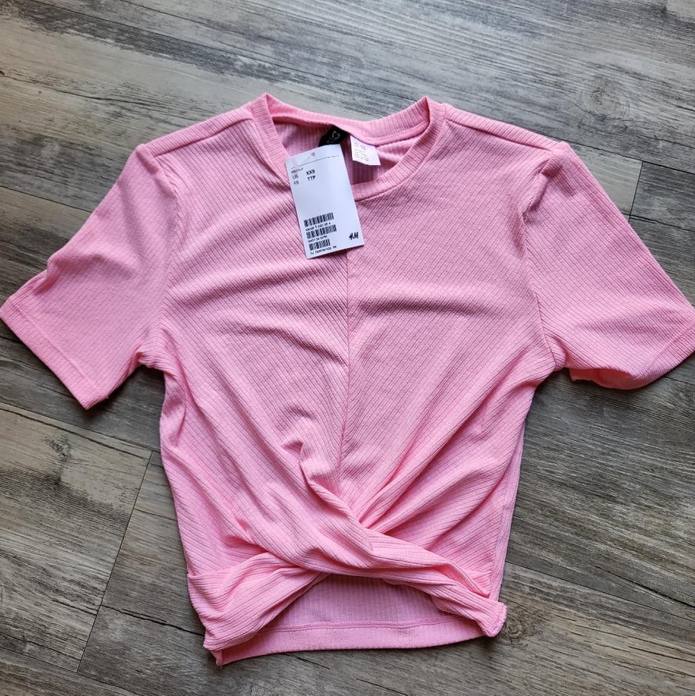 Pink H&M Crop Top